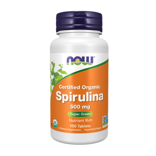 Now, ORG SPIRULINA 500mg Now, ORG SPIRULINA 500mg