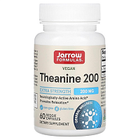 Jarrow Formulas, Theanine 200, Неврологически активная аминокислота L-теанин, 200 мг