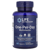 Life Extension, Мультивитамины для приема 1 раз в день One-Per-Day