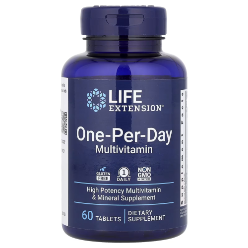 Life Extension, Мультивитамины для приема 1 раз в день One-Per-Day