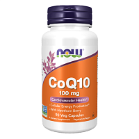 Now, Коэнзим CoQ10, 100 мг