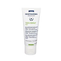 TEEN DERM Gel Очищающий гель-скраб для умывания проблемной кожи лица с акне, туба 40 мл