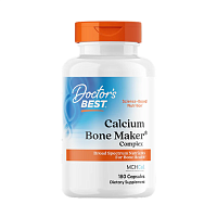 Doctor's Best, Calcium Bone Maker®, комплекс с кальцием для здоровья костей