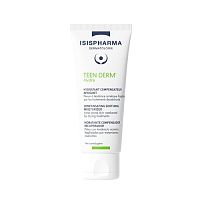 TEEN DERM Hydra Увлажняющий крем-флюид для проблемной иссушенной лечением акне  кожи, туба 40 мл
